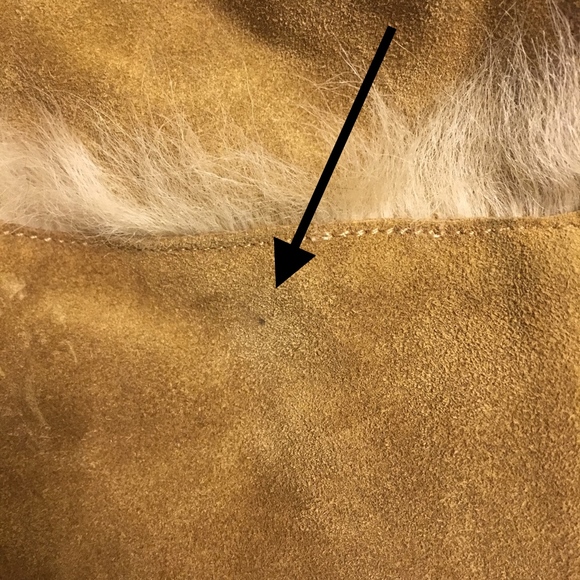 🚫 SOLD Reposh Coach Tan Suede Faux Fur Boots - Picture 8 of 8